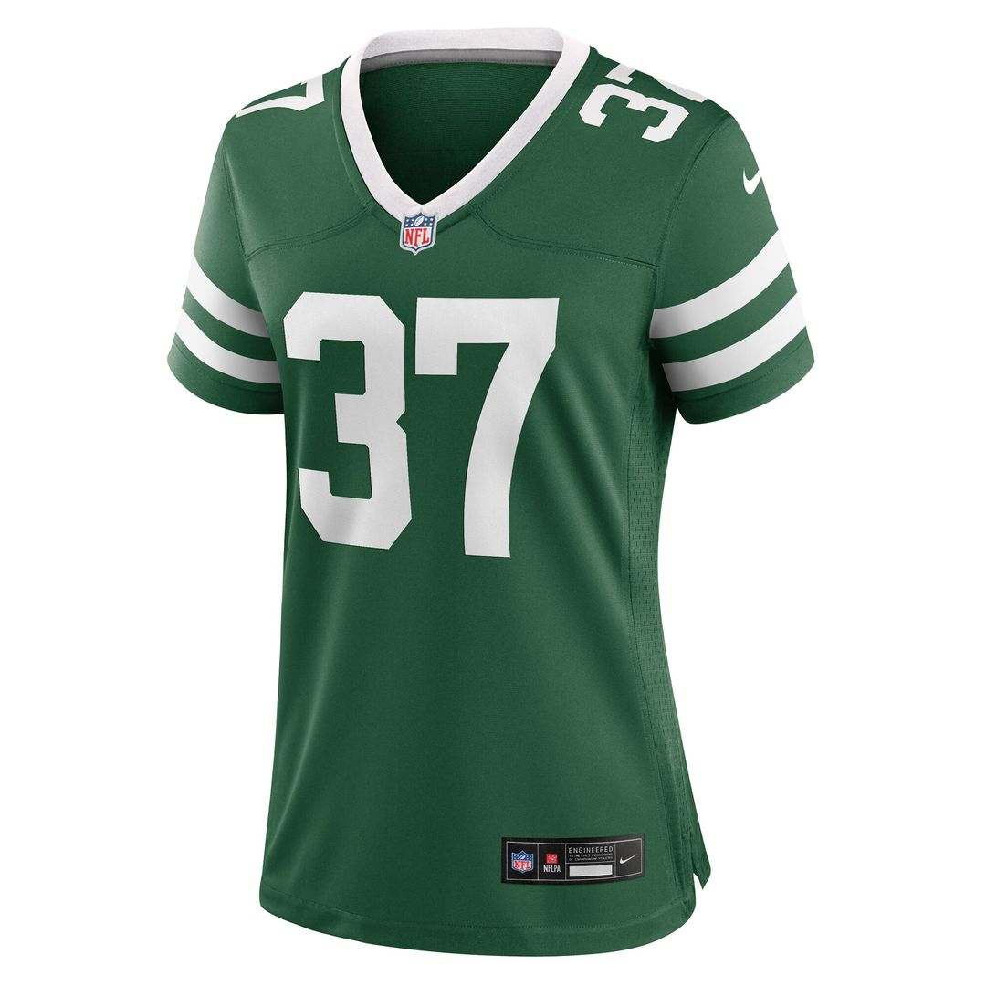 Qwan'tez Stiggers New York Jets Women's Game Jersey - Legacy Green