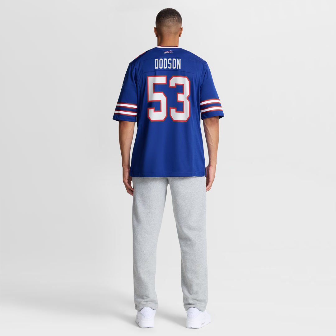 Tyrel Dodson Buffalo Bills Game Player Jersey - Royal