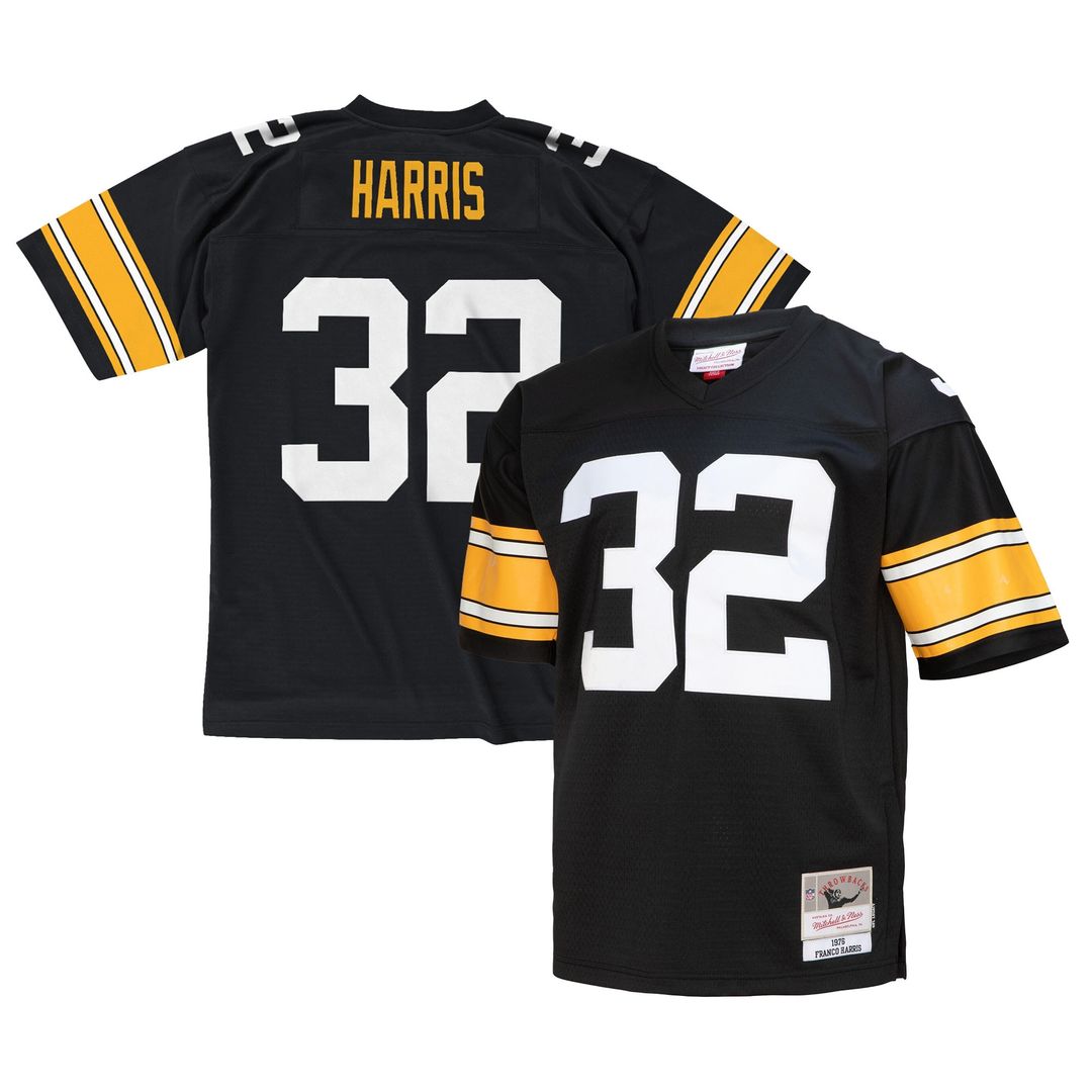 Franco Harris Pittsburgh Steelers Mitchell & Ness Legacy Replica Jersey - White
