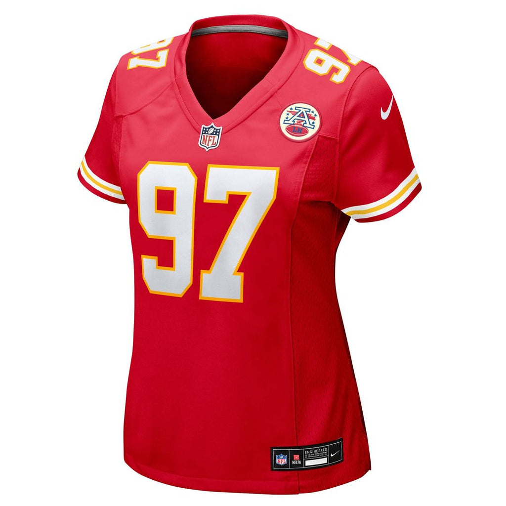 Ashton Gillotte Kansas City Chiefs Women's Team Game Jersey - Red