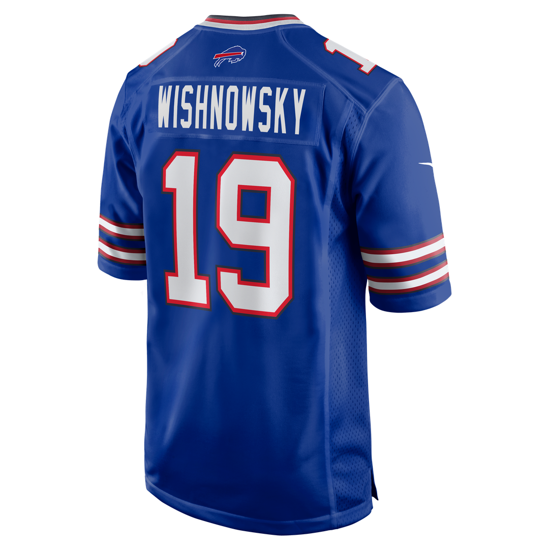 Mitch Wishnowsky Buffalo Bills Team Game Jersey - Royal