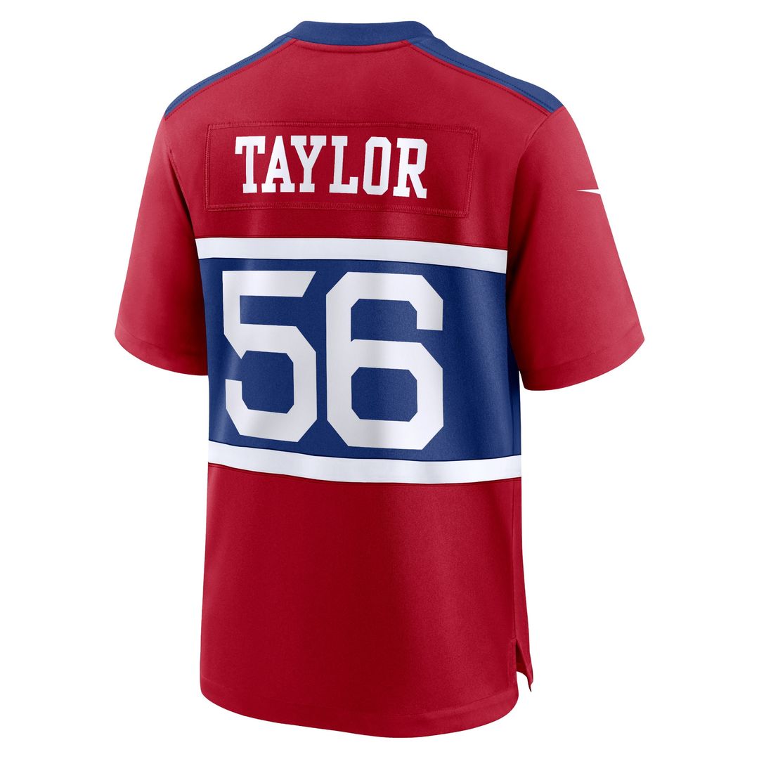 Lawrence Taylor New York Giants Alternate Retired Player Game Jersey - Century Red