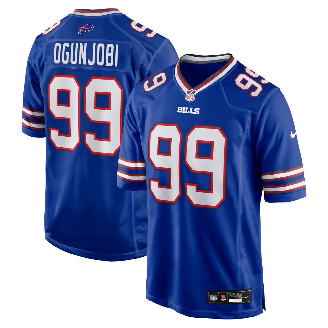 Larry Ogunjobi Buffalo Bills Team Game Jersey - Royal
