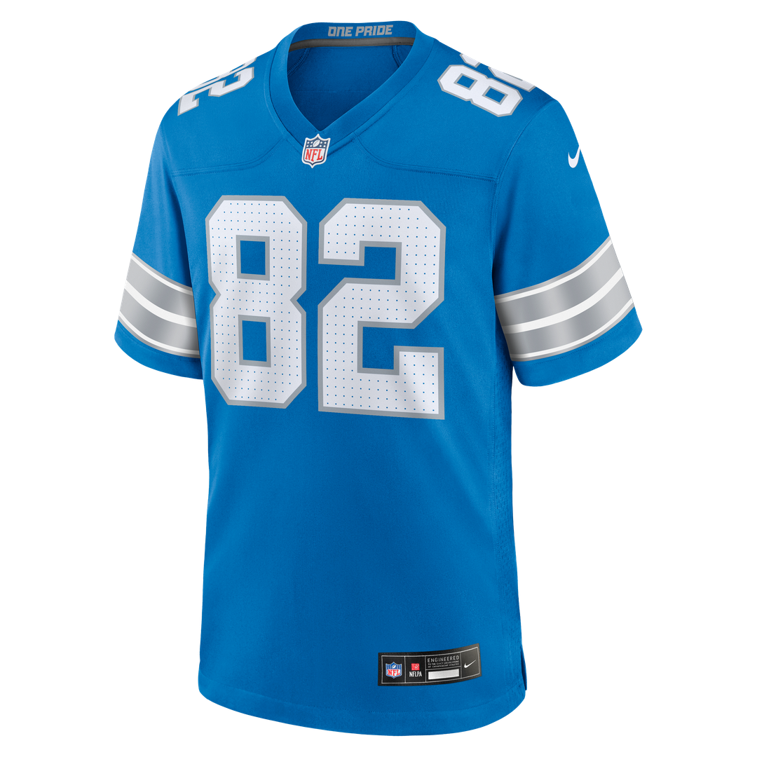 Thomas Gordon Detroit Lions Team Game Jersey - Blue