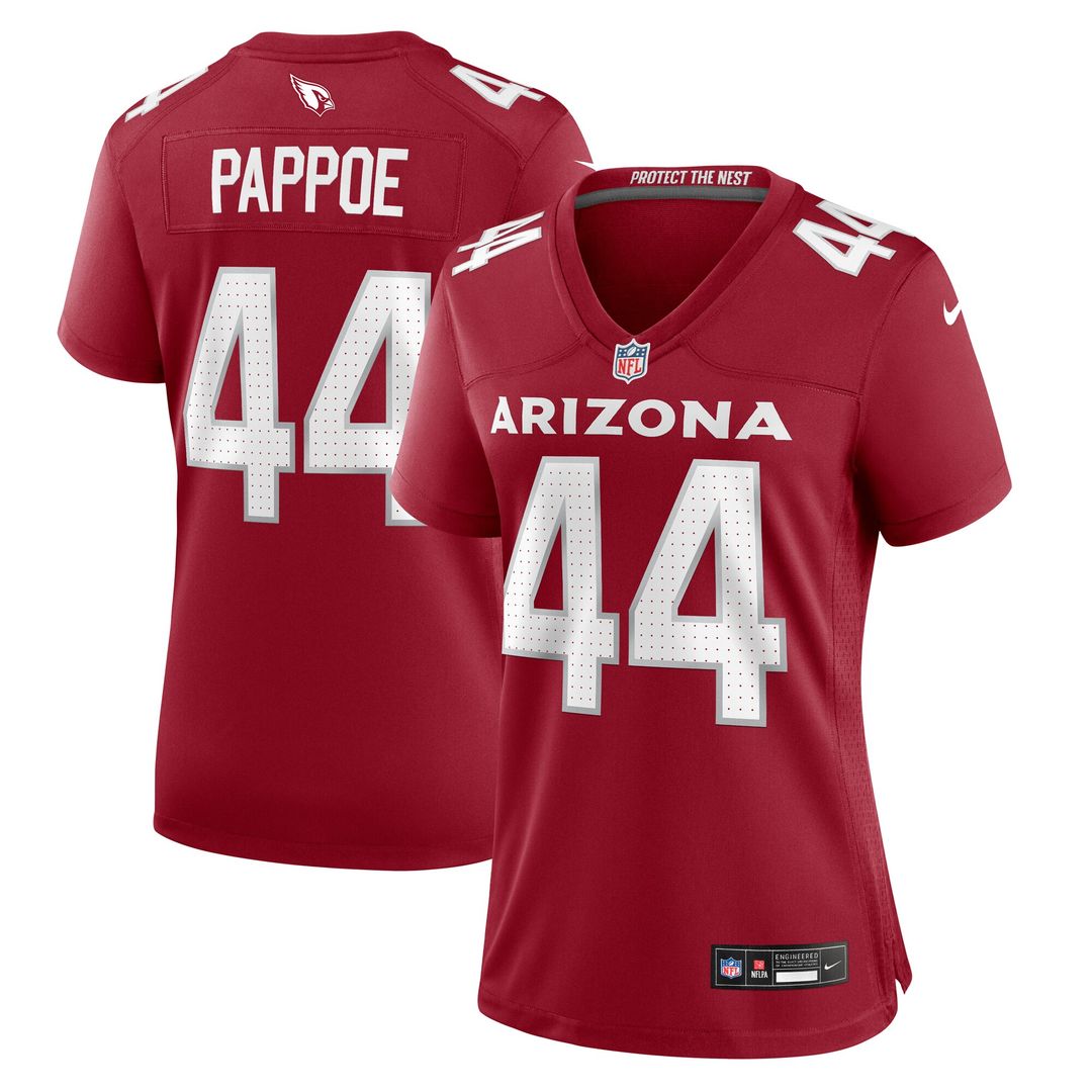 Owen Pappoe Arizona Cardinals Women's Game Jersey - Cardinal