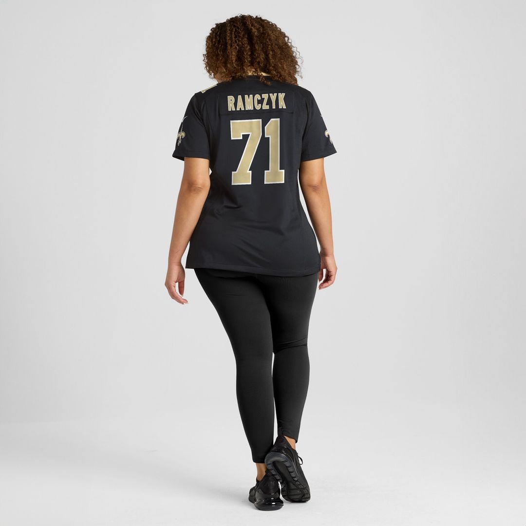 Ryan Ramczyk New Orleans Saints Women's Game Jersey - Black