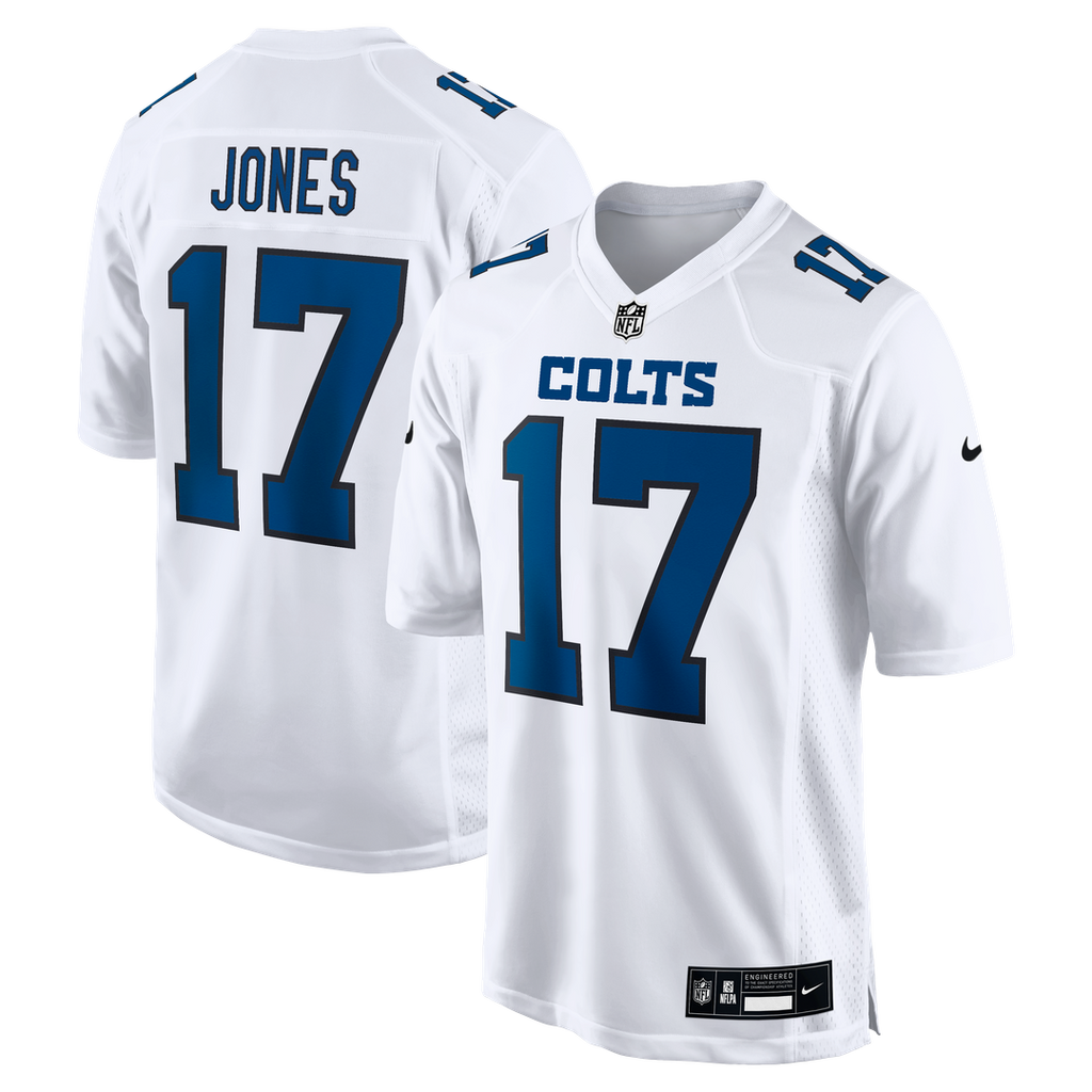 Daniel Jones Indianapolis Colts Fashion Game Jersey - Tundra White