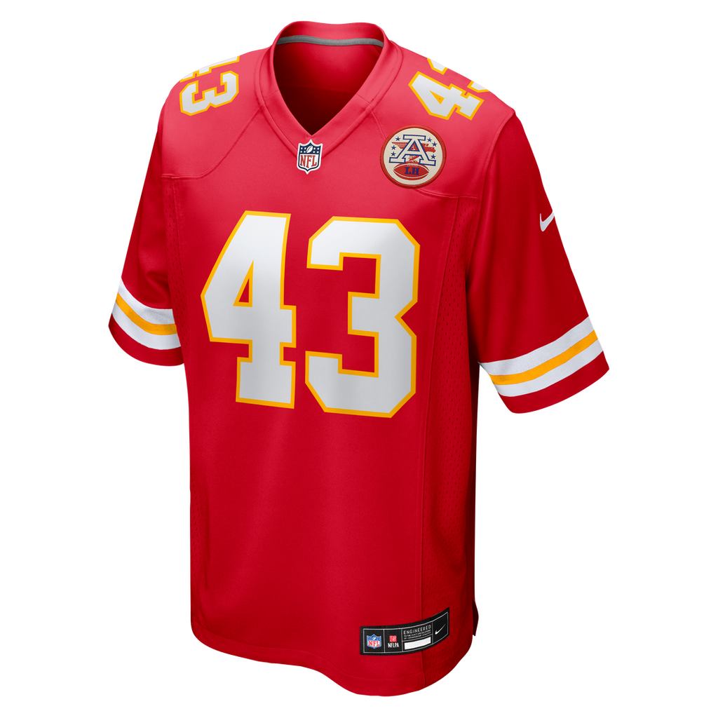 Jack Cochrane Kansas City Chiefs Game Player Jersey - Red