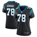 Popo Aumavae Carolina Panthers Women's Team Game Jersey - Black