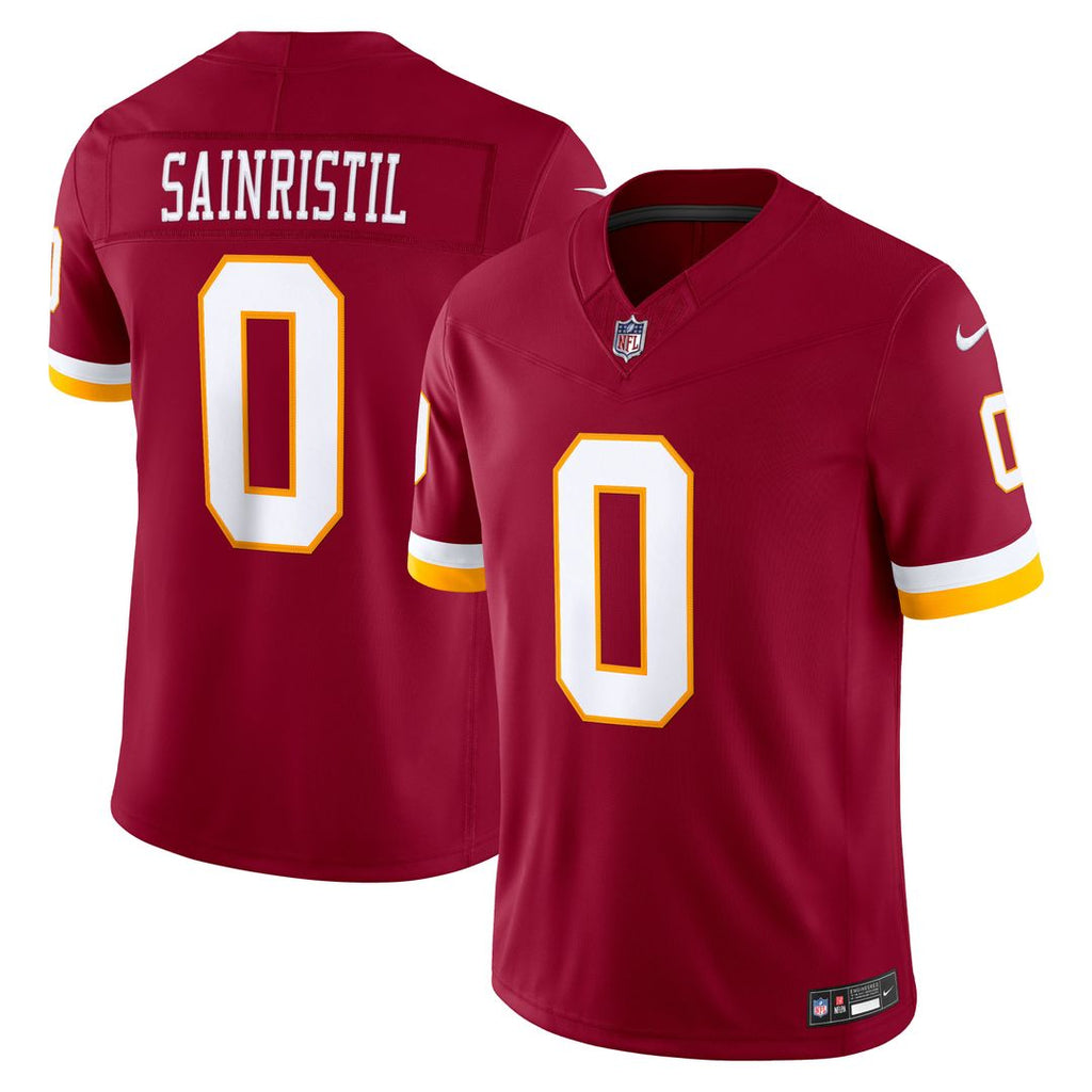 Mike Sainristil Washington Commanders Vapor F.U.S.E. Stitched Limited Jersey - White