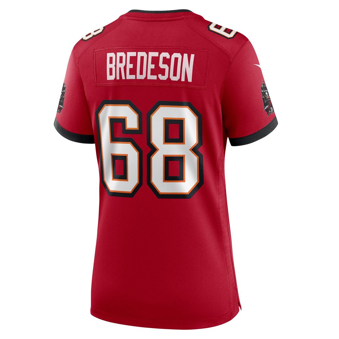 Ben Bredeson Tampa Bay Buccaneers Women's Game Jersey - Red