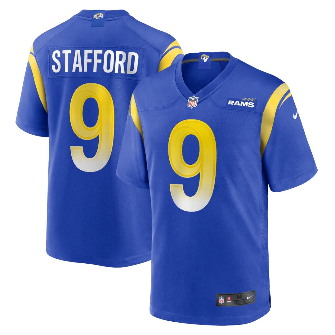 Matthew Stafford Los Angeles Rams Youth Game Jersey - Cream