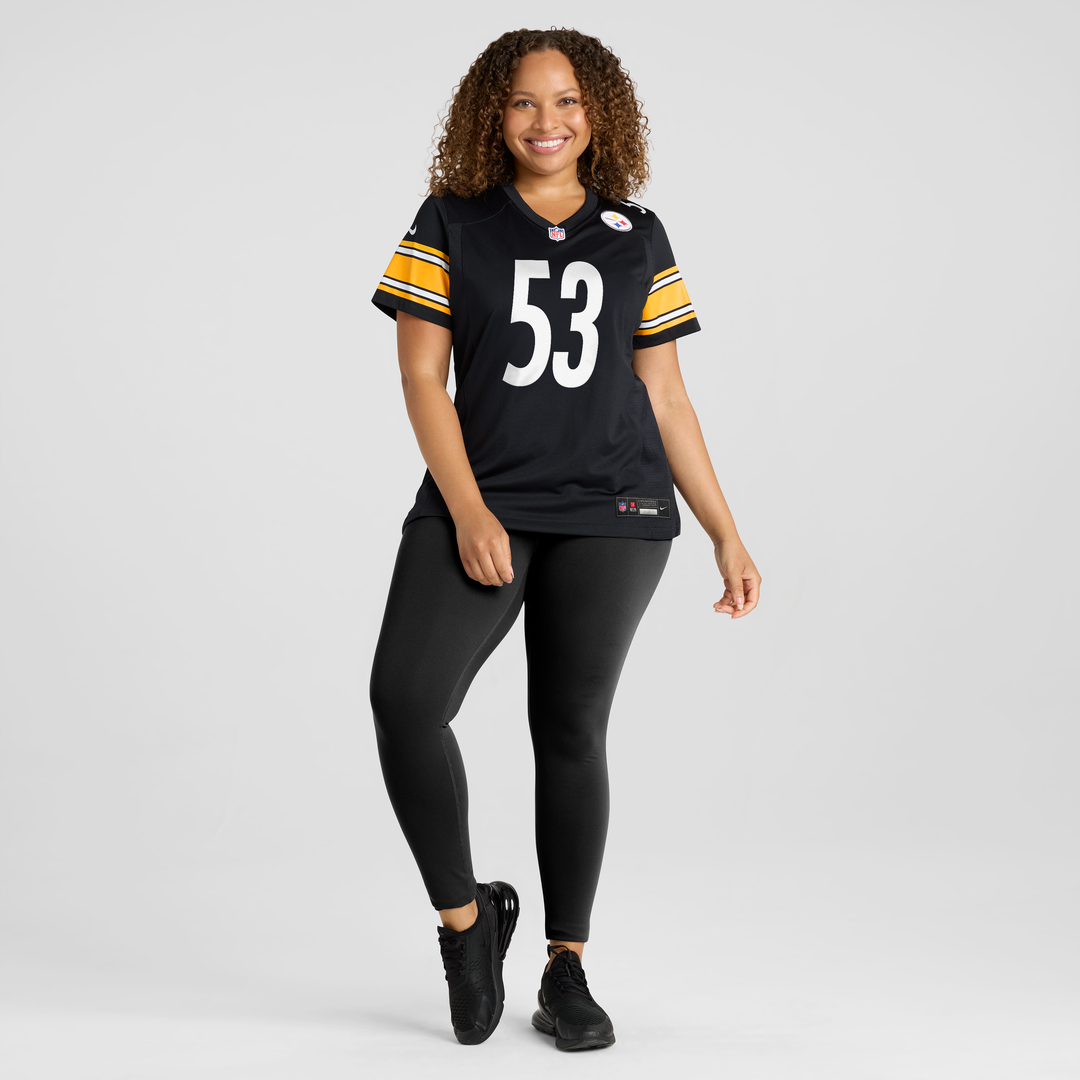 JaWhaun Bentley Pittsburgh Steelers Women's Team Game Jersey - Black