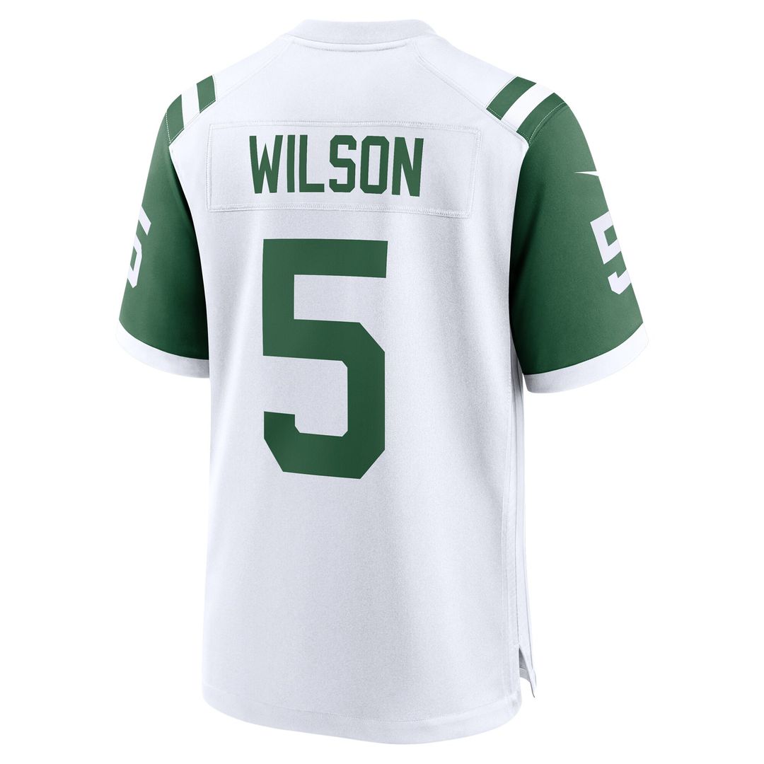 Garrett Wilson New York Jets Classic Alternate Game Jersey - White