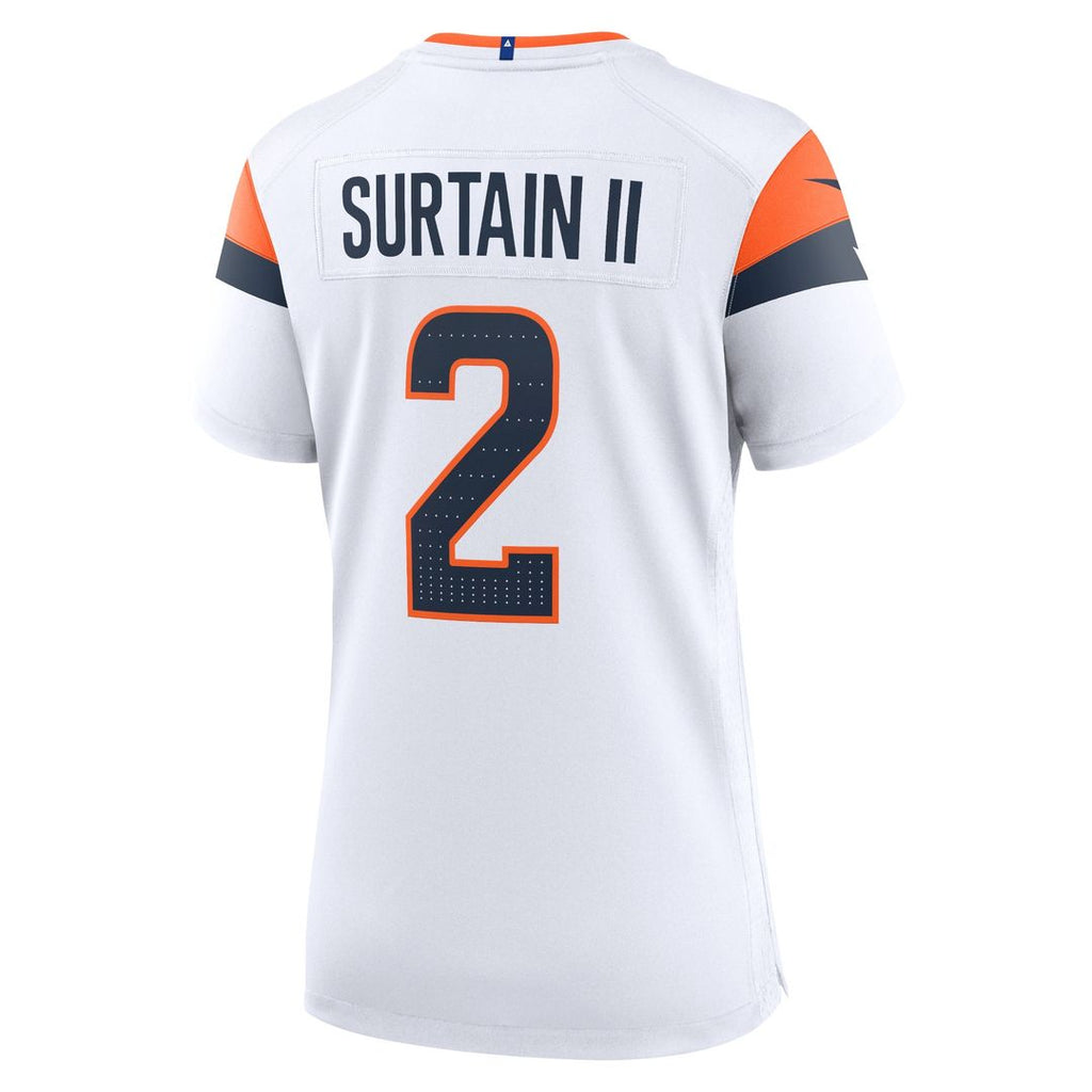 Patrick Surtain II Denver Broncos Women's Alternate Game Jersey - Navy