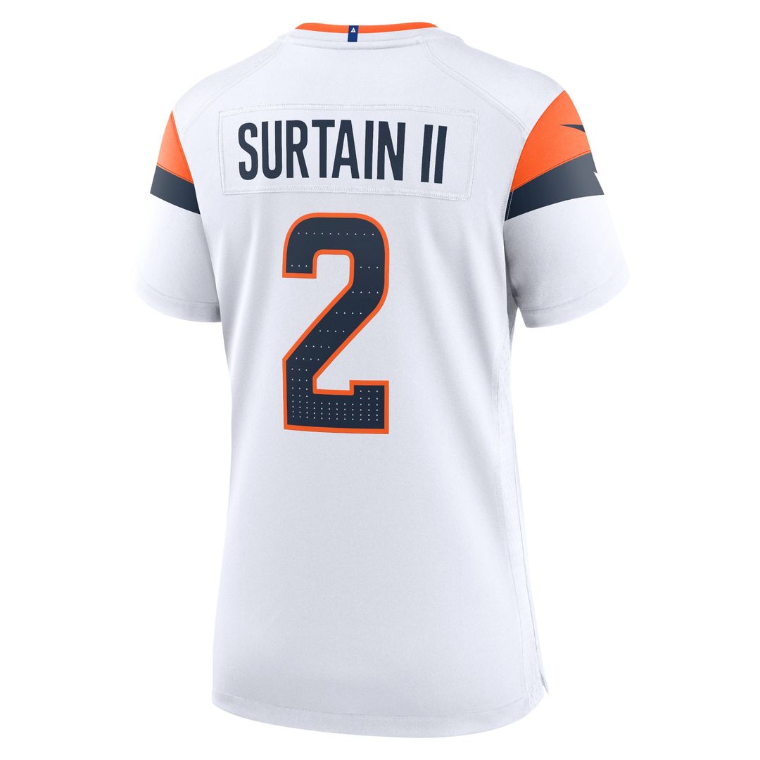 Patrick Surtain II Denver Broncos Women's Alternate Game Jersey - Navy
