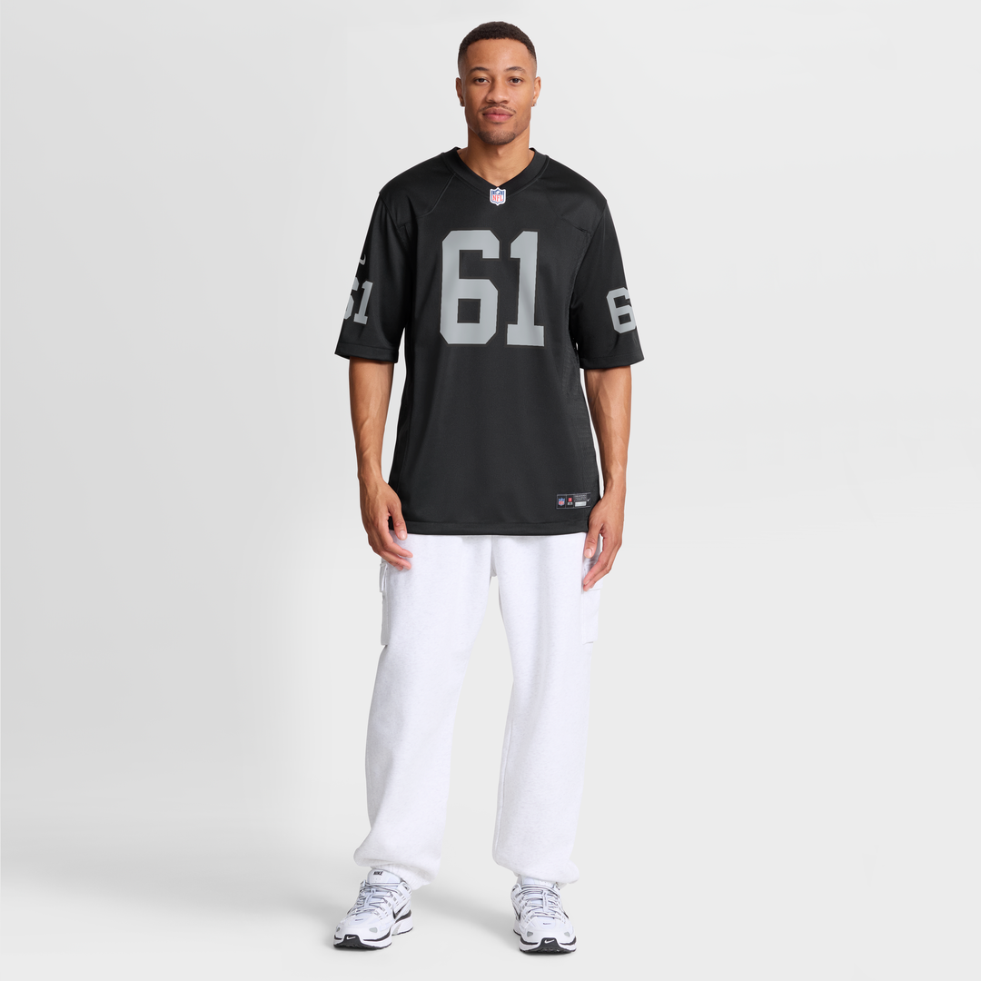 Meredith Las Vegas Raiders Game Player Jersey - Black