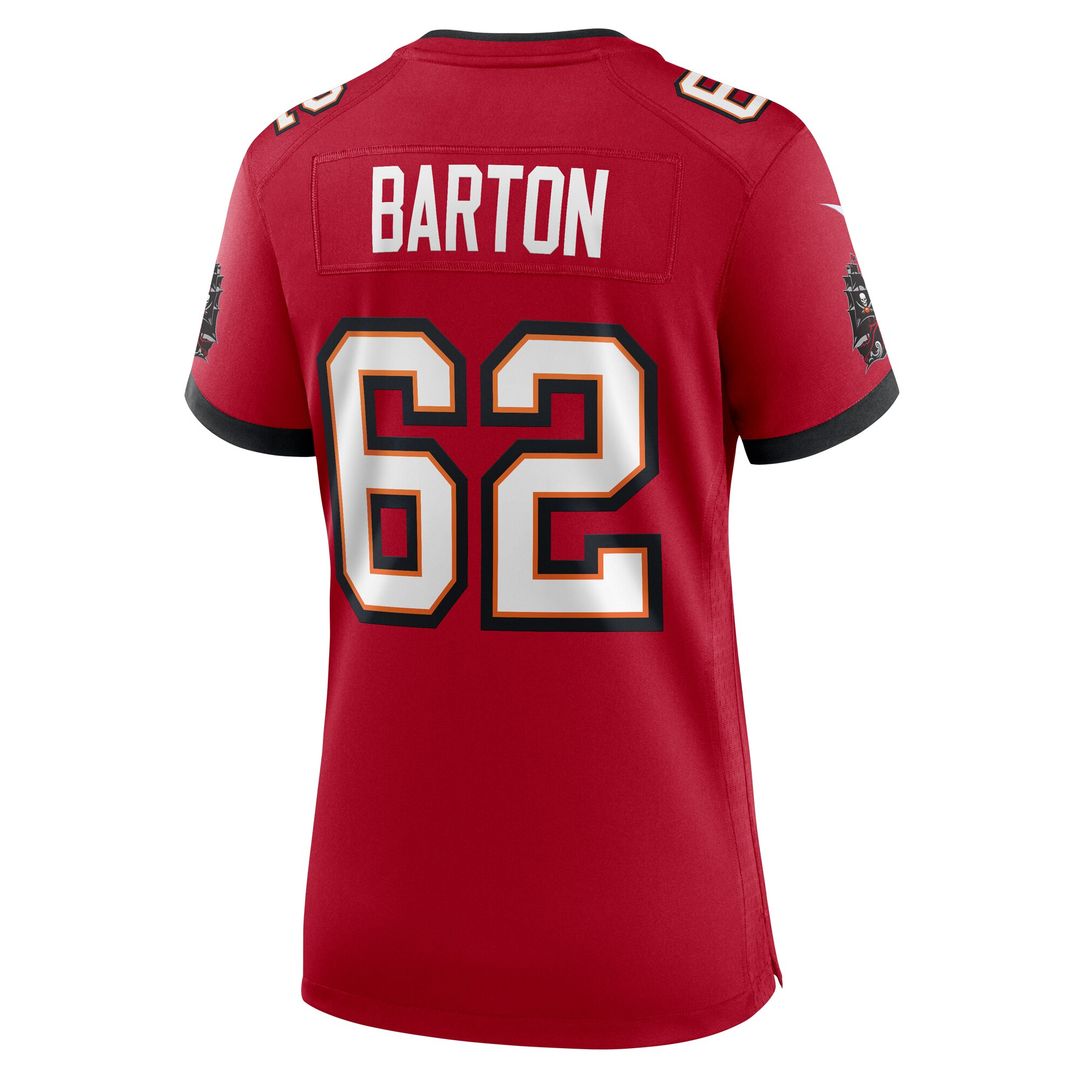 Graham Barton Tampa Bay Buccaneers Women's Game Jersey - Red