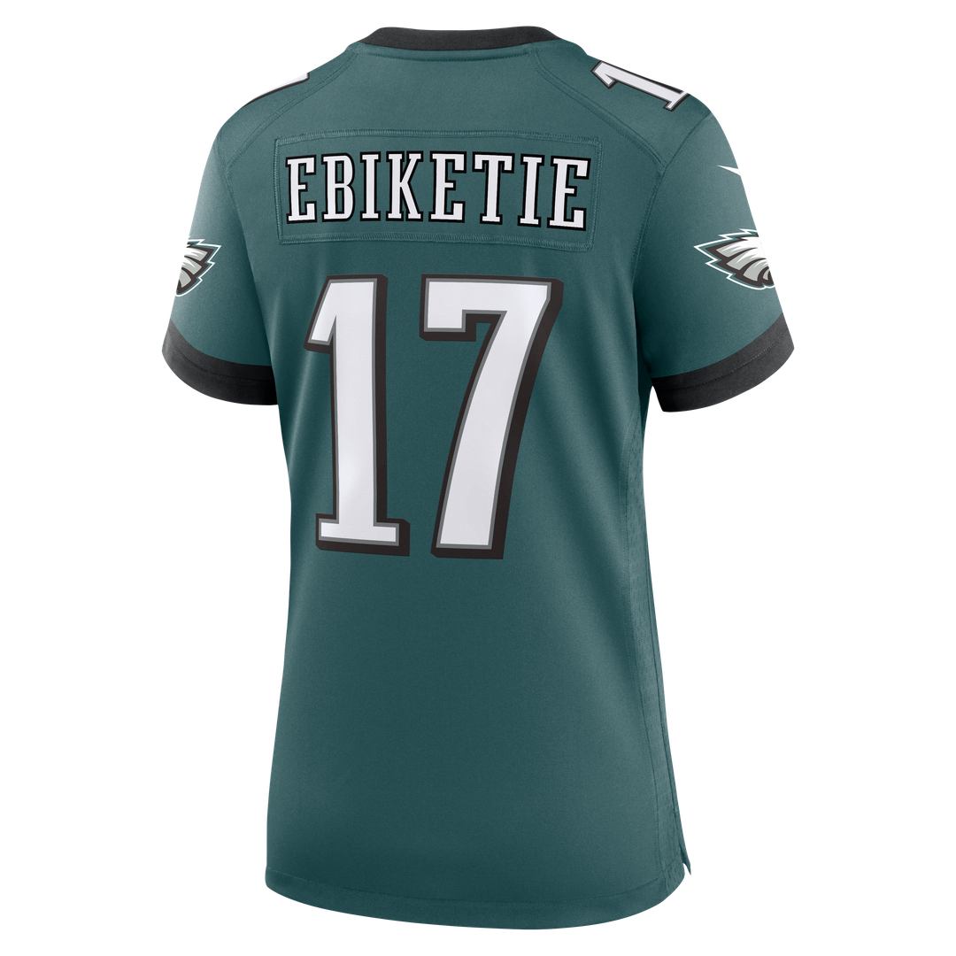 Arnold Ebiketie Philadelphia Eagles Women's Team Game Jersey - Midnight Green