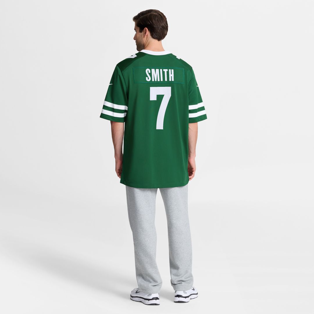 Geno Smith New York Jets Game Jersey - Legacy Green