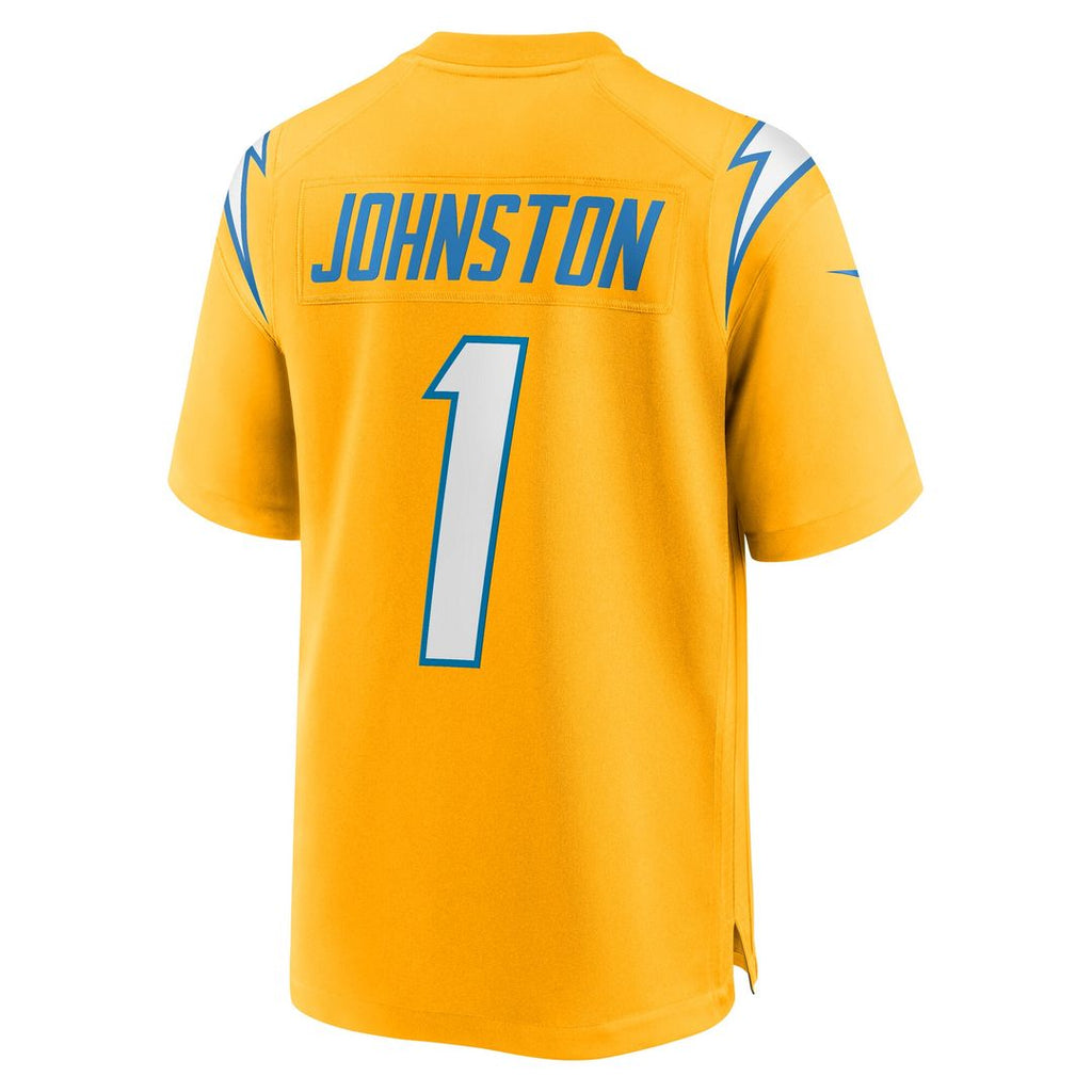 Quentin Johnston Los Angeles Chargers Alternate Charger Power Game Player Jersey - Gold