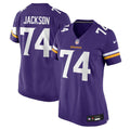 Donovan Jackson Minnesota Vikings Women's Team Game Jersey - Purple