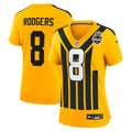 Aaron Rodgers Pittsburgh Steelers Nike Women's Alternate 1933 Throwback Game Jersey - Gold