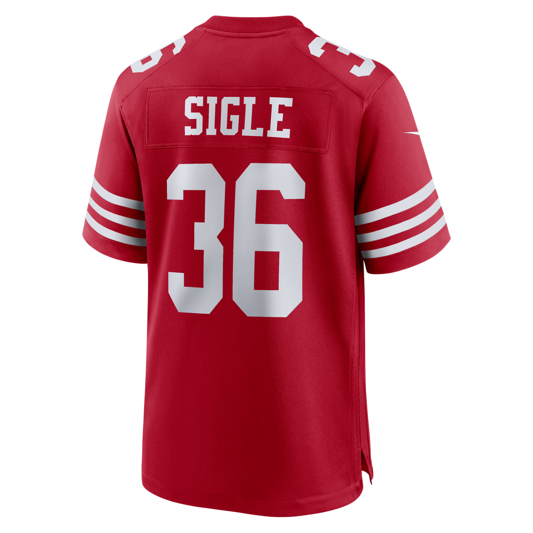 Marques Sigle San Francisco 49ers Team Game Jersey - Scarlet
