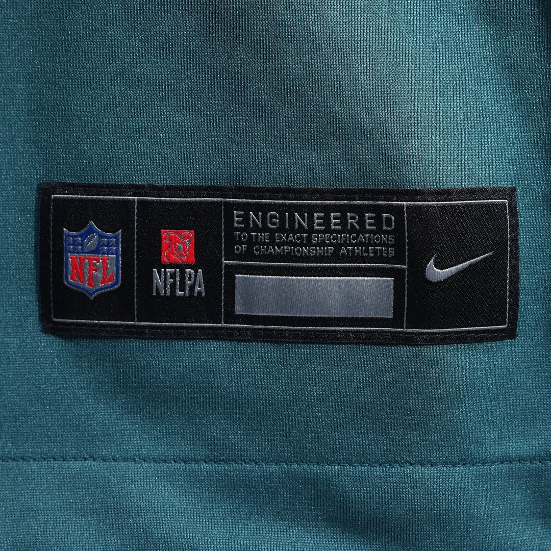 Nolan Smith Philadelphia Eagles Team Game Jersey - Midnight Green