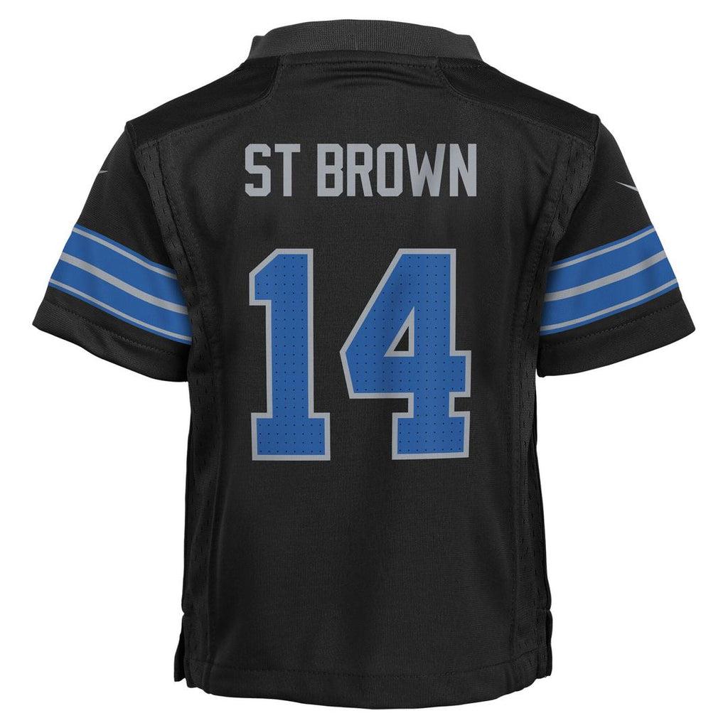 Amon-Ra St. Brown Detroit Lions Preschool Alternate Player Game Jersey - Black