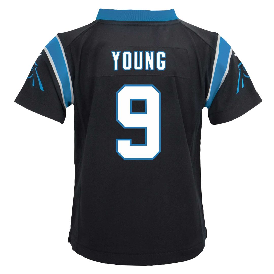 Bryce Young Carolina Panthers Preschool Player Game Jersey - Black