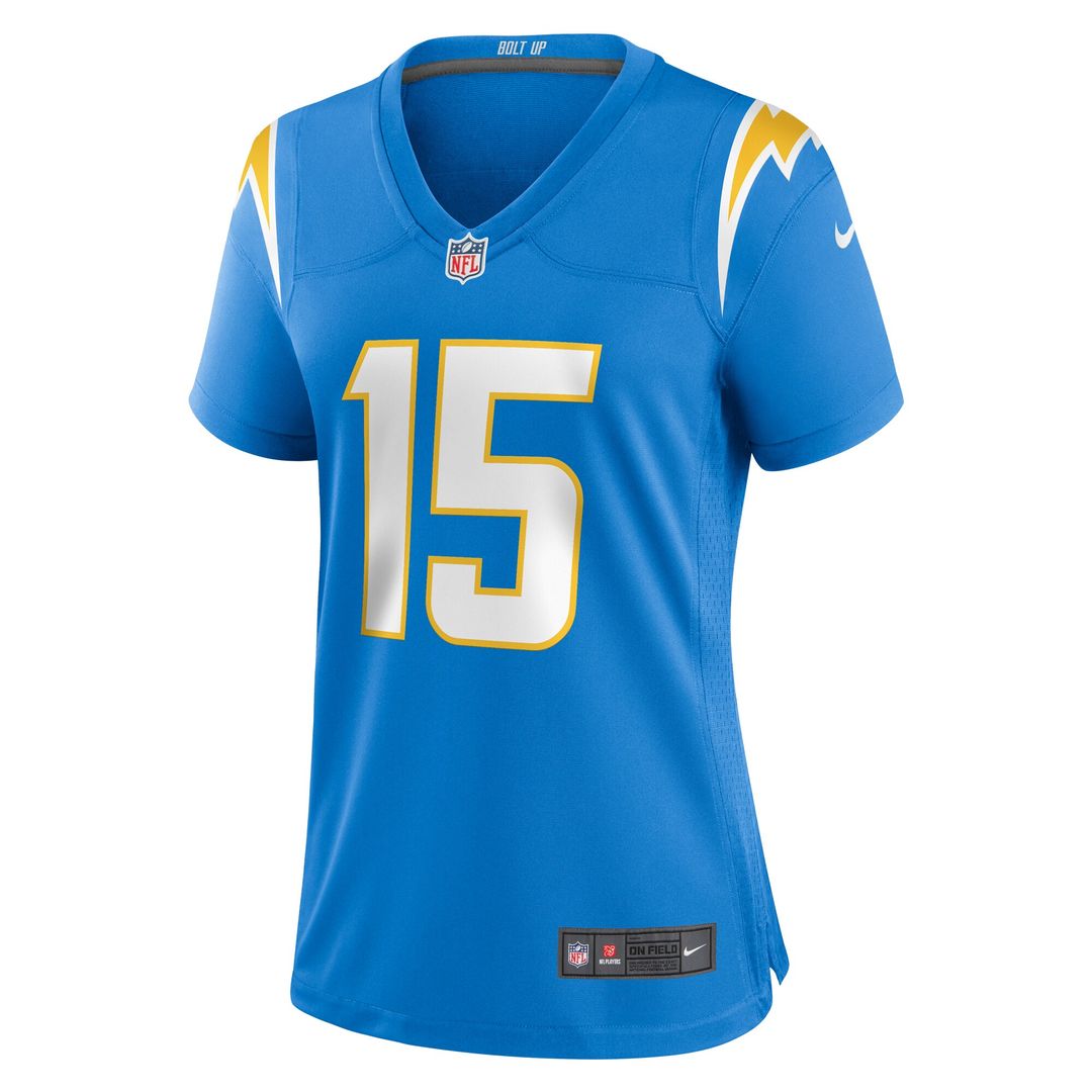 Ladd McConkey Los Angeles Chargers Women's Game Jersey - Powder Blue