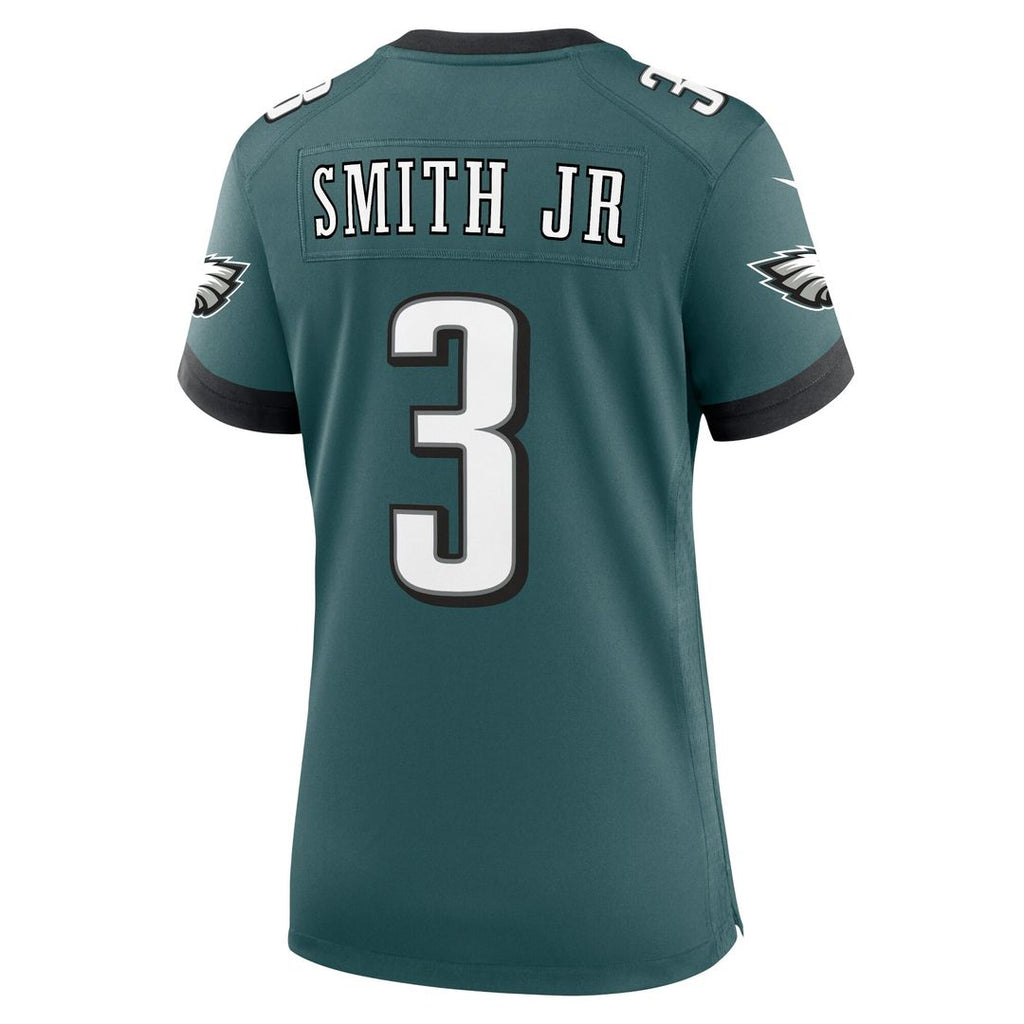 Nolan Smith Philadelphia Eagles Women's Team Game Jersey - Midnight Green