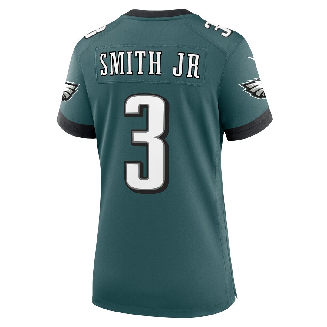 Nolan Smith Philadelphia Eagles Women's Team Game Jersey - Midnight Green