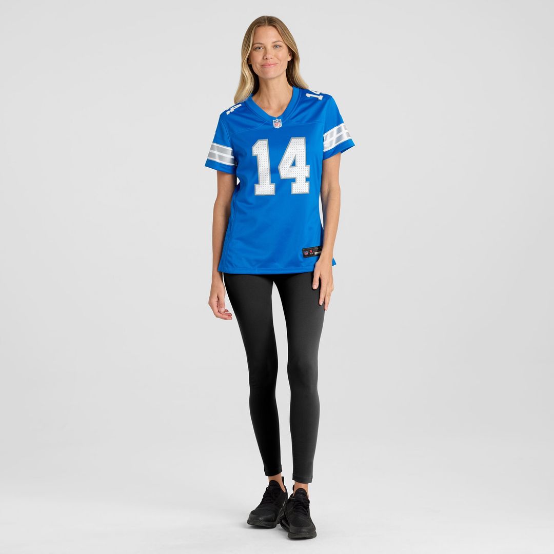 Amon-Ra St. Brown Detroit Lions Women's Team Game Jersey - Blue