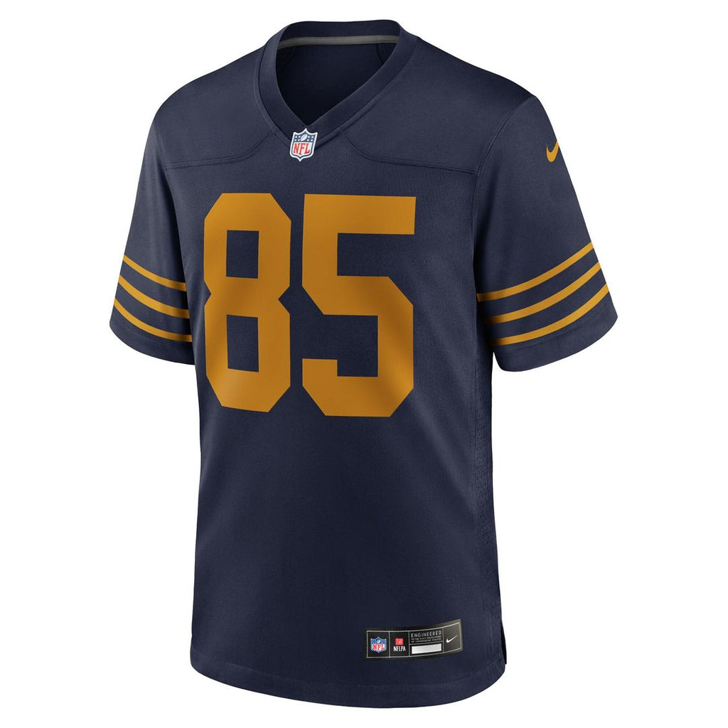 Tucker Kraft Green Bay Packers Alternate Game Jersey - Navy