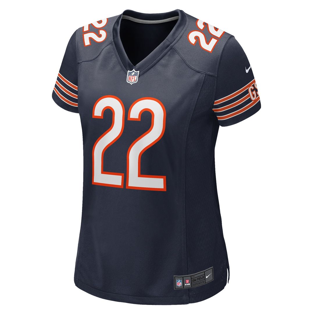 Elijah Hicks Chicago Bears Women's Team Game Jersey - Navy