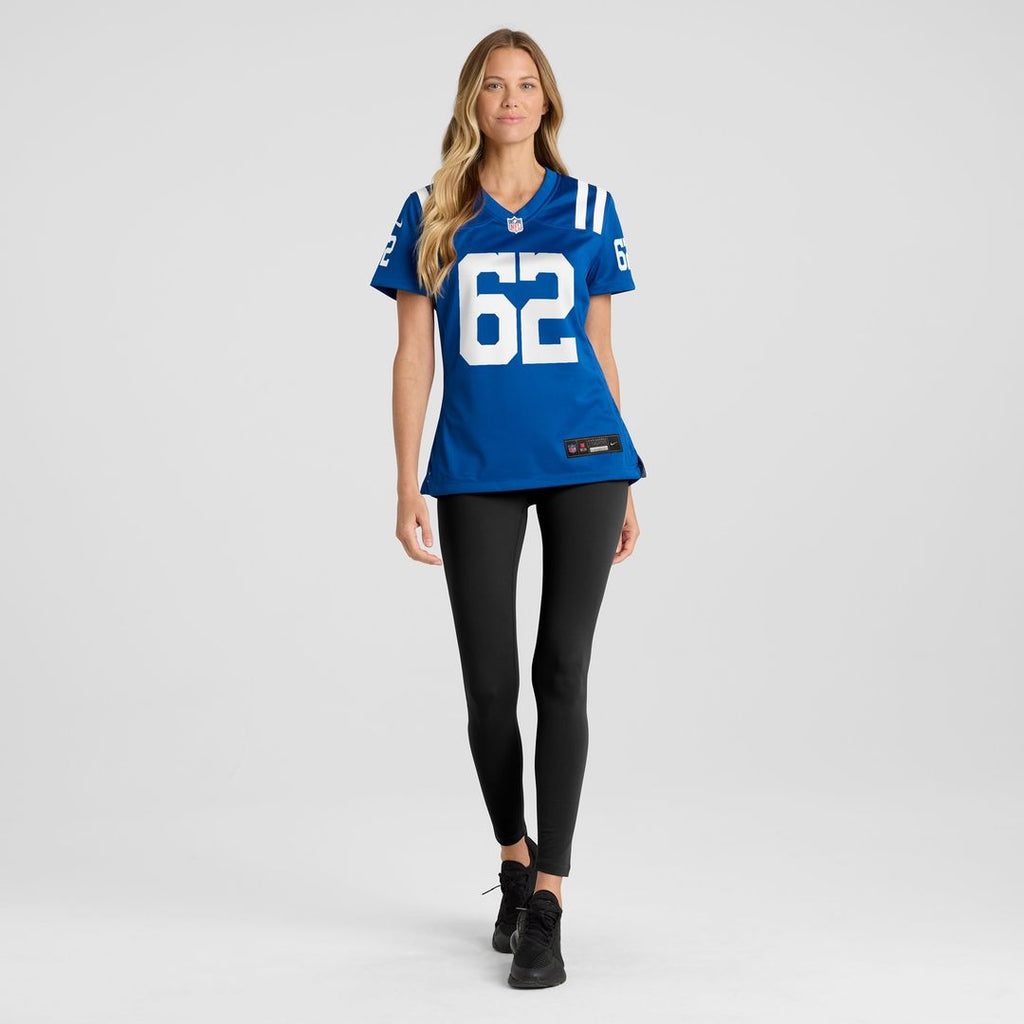 Wesley French Indianapolis Colts Women's Game Player Jersey - Royal