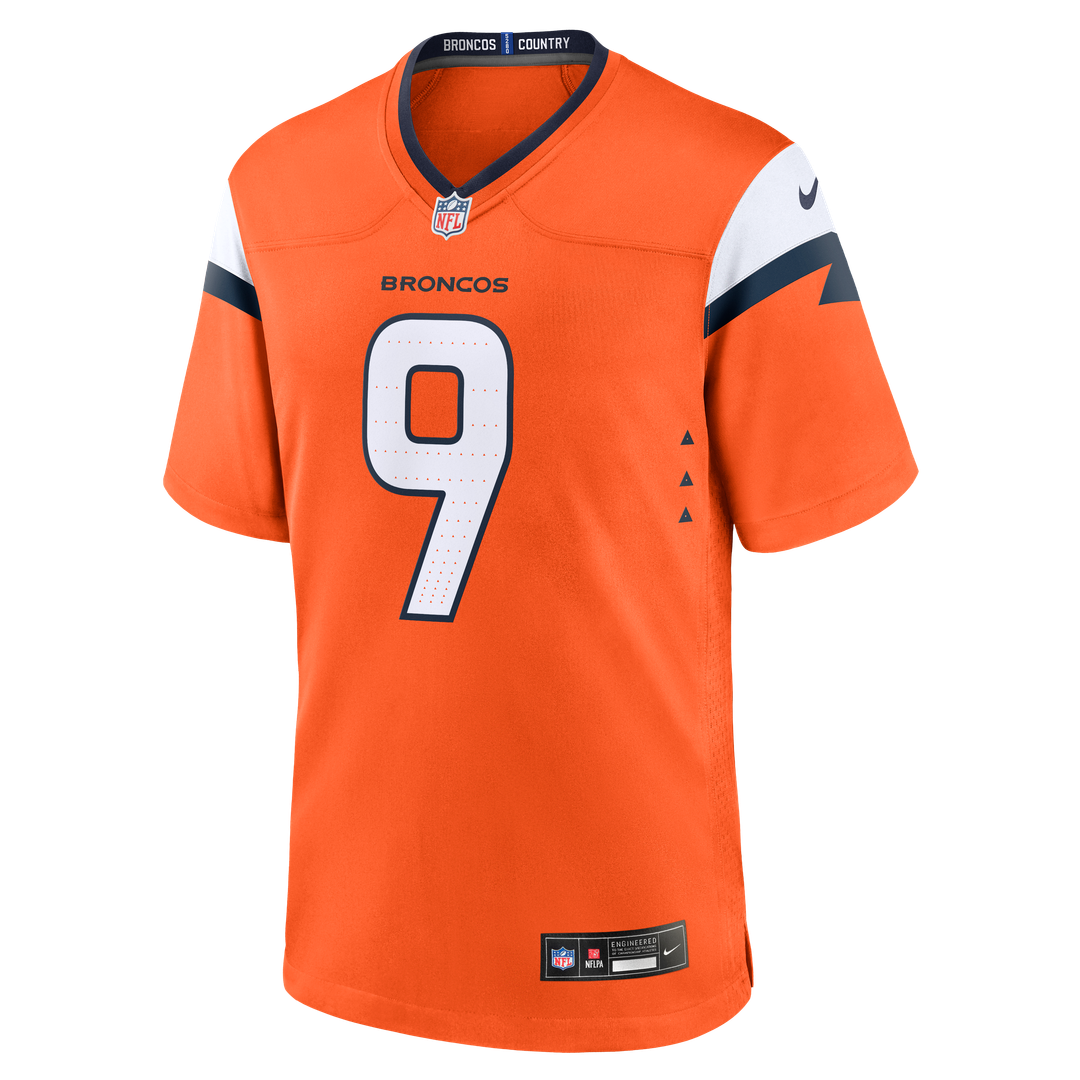 Talanoa Hufanga Denver Broncos Team Game Jersey - Orange