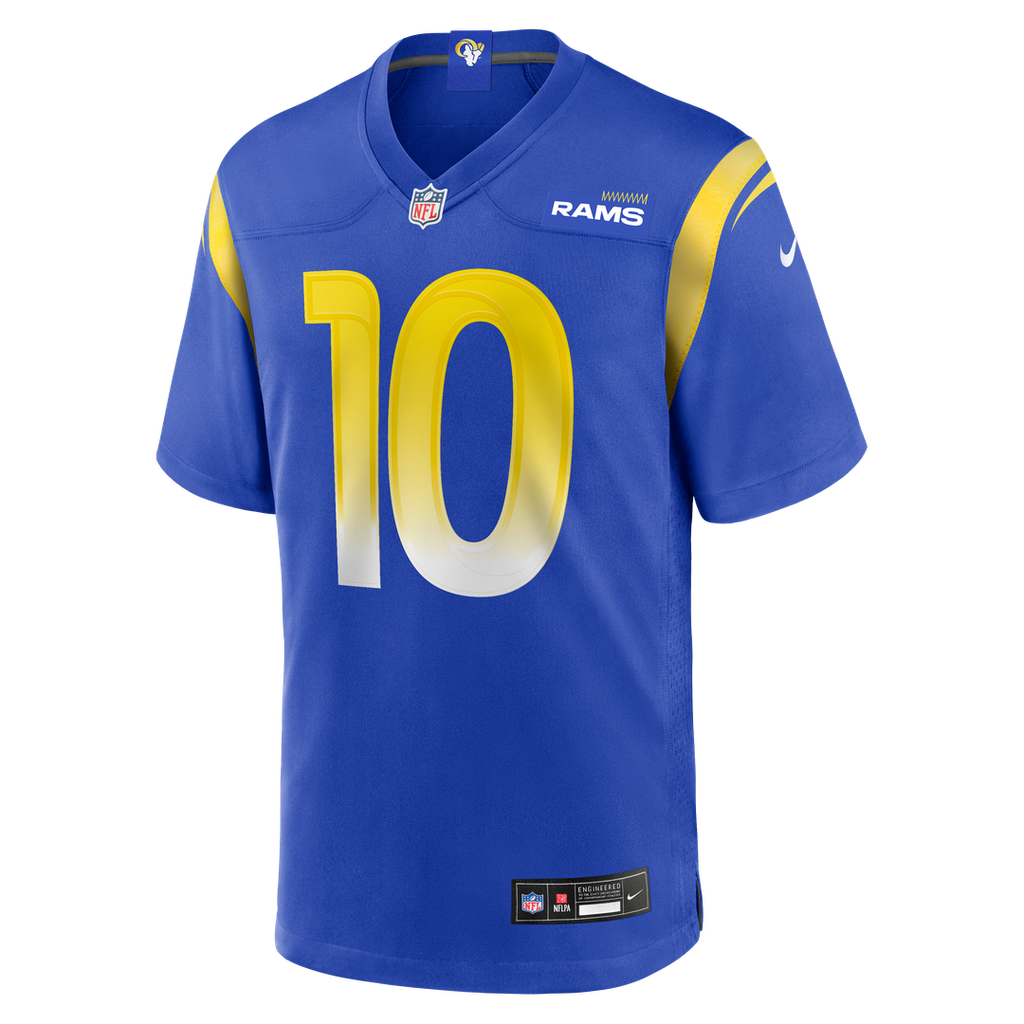 Britain Covey Los Angeles Rams Team Game Jersey - Royal