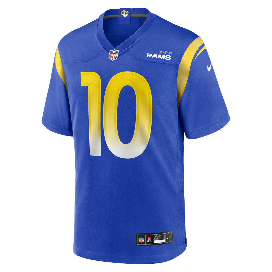 Britain Covey Los Angeles Rams Team Game Jersey - Royal