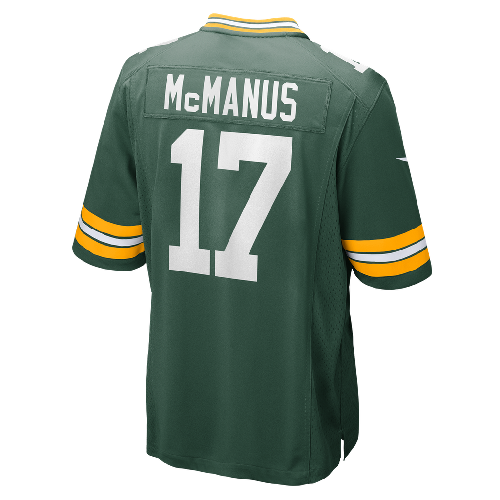 Brandon McManus Green Bay Packers Team Game Jersey - Green