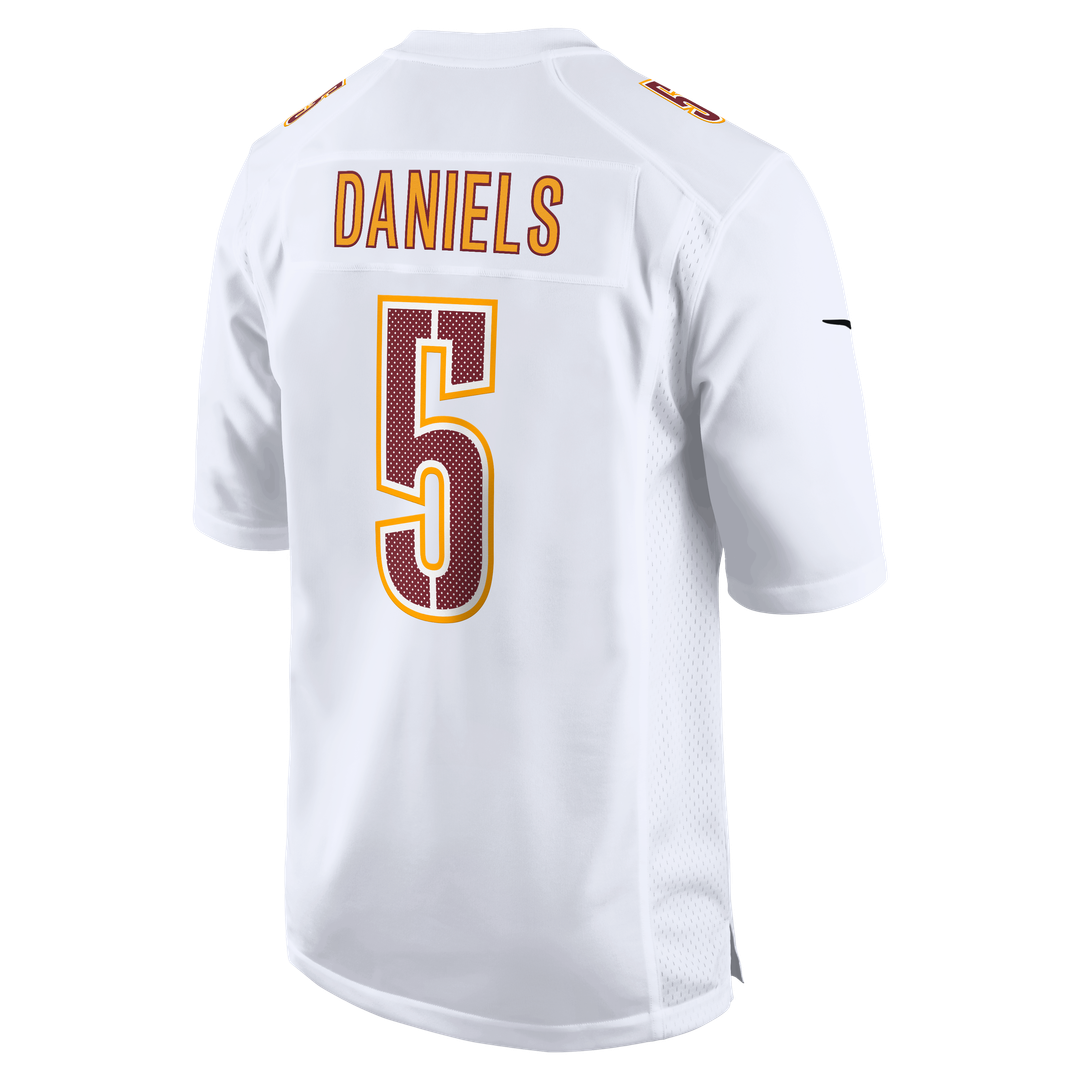 Jayden Daniels Washington Commanders Fashion Jersey - Tundra White