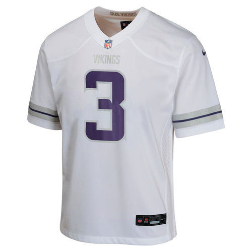 Addison Minnesota Vikings Youth Game Jersey - White