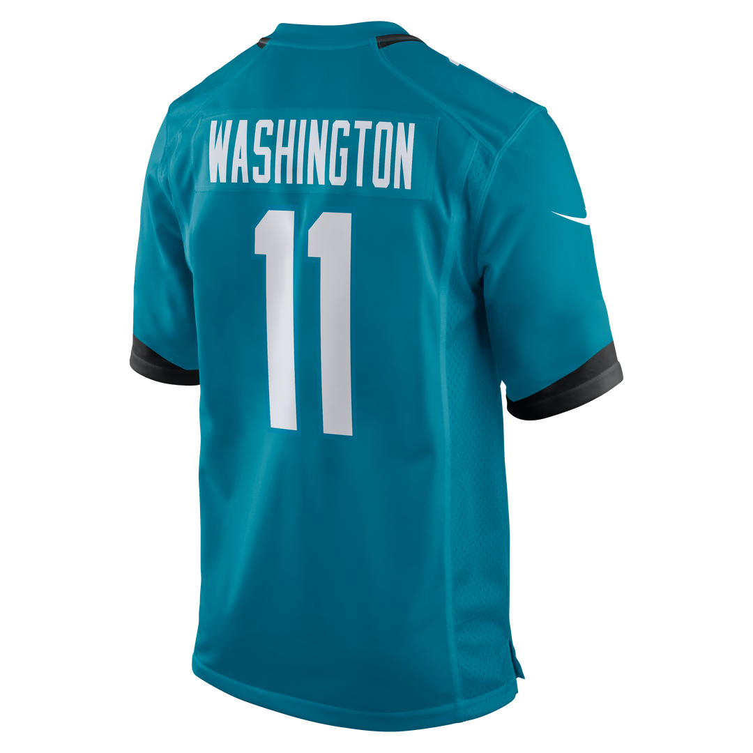 Parker Washington Jacksonville Jaguars Team Game Jersey - Teal