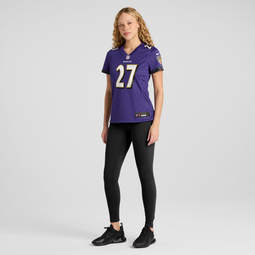 T.J. Tampa Baltimore Ravens Women's Game Jersey - Purple