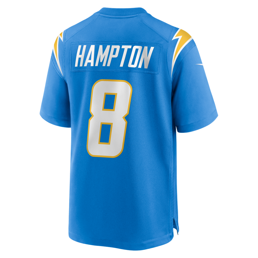 Omarion Hampton Los Angeles Chargers Team Game Jersey - Powder Blue