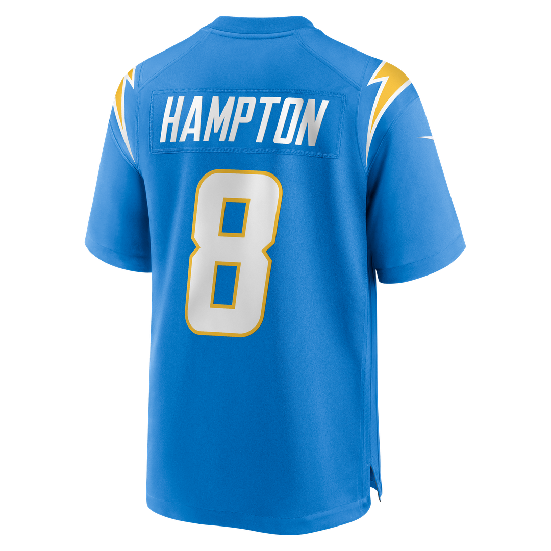 Omarion Hampton Los Angeles Chargers Team Game Jersey - Powder Blue