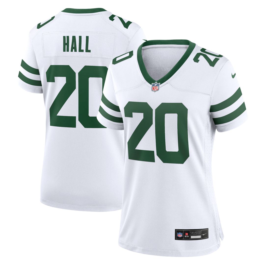 Breece Hall New York Jets Women's Alternate Game Jersey - Legacy Black