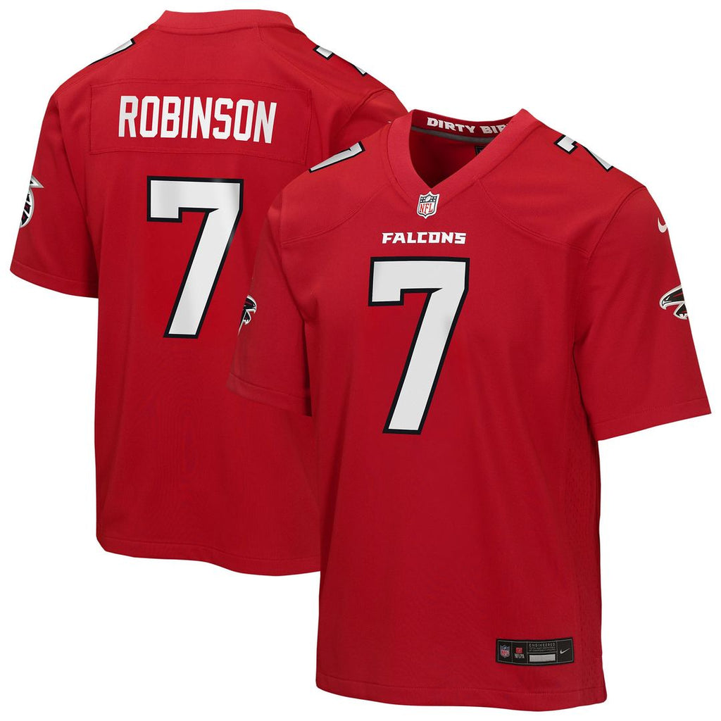 Bijan Robinson Atlanta Falcons Youth Game Jersey - White